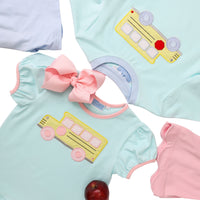 BUS RUFFLE SHORT SET