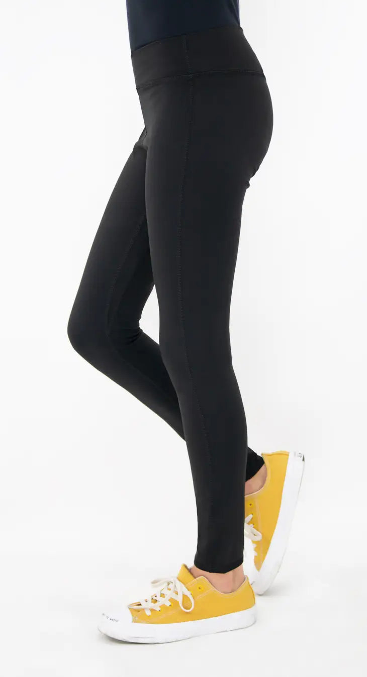 TWEEN BLACK ATHLETIC LEGGINGS – Mary Madison Boutique