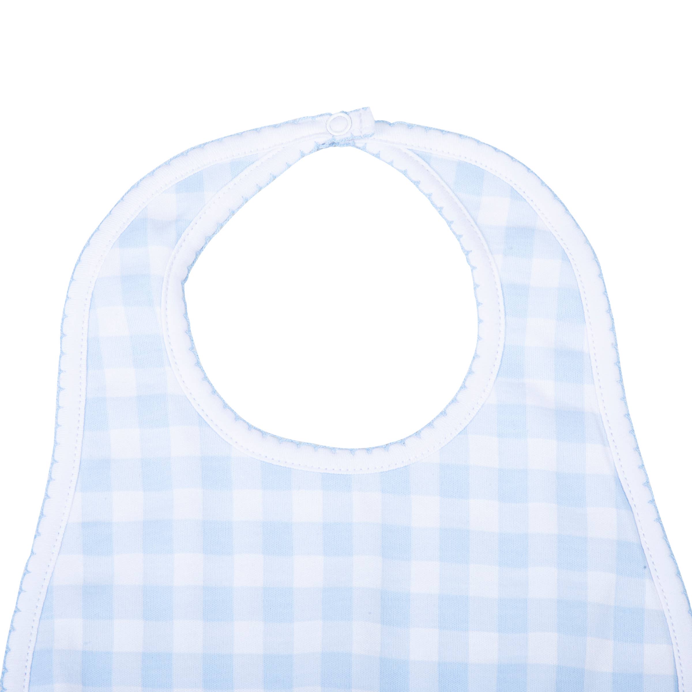 BABY CHECKS BIB - BLUE