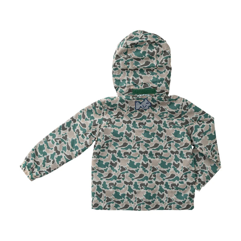 BOYS REFLECTIVE RAIN JACKET - NEUTRAL BREAK POINT