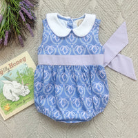 SLEEVELESS CINDY LOU SASH BUBBLE BEALE STREET BOWS/LAUDERDALE LAVENDER