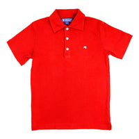 HENRY SHORT SLEEVE POLO - RED