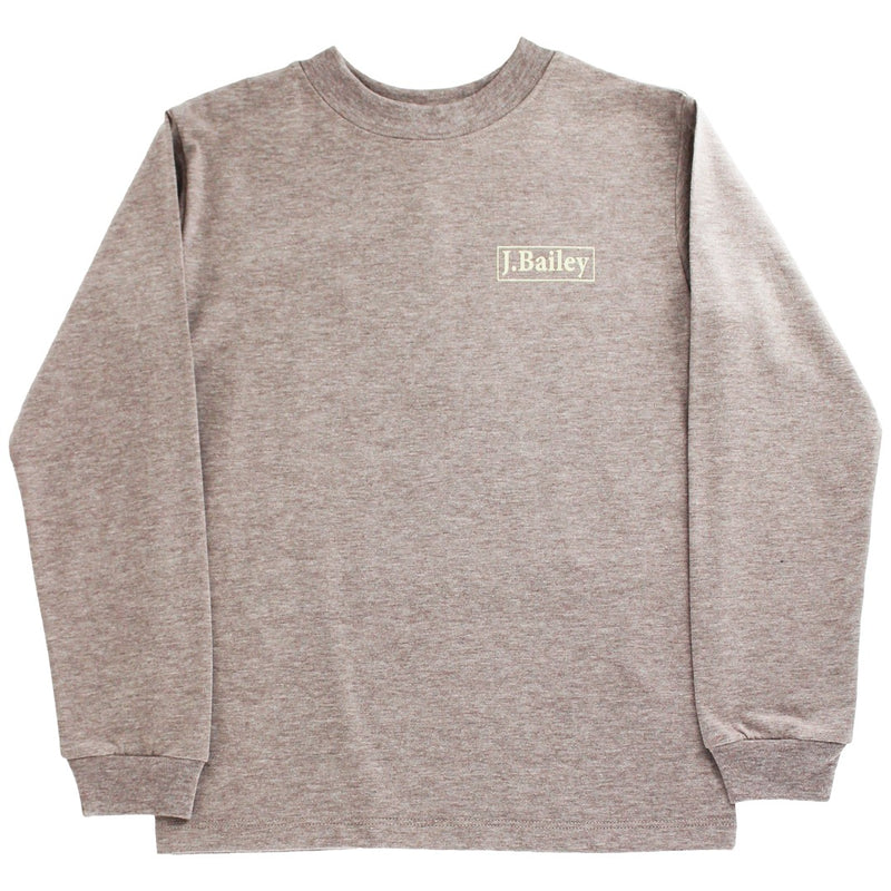 LONG SLEEVE LOGO TEE - DOG ON BARK