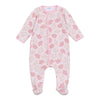 ANIMAL CRACKERS FOOTIE PINK
