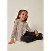 GIRLS HEARTS ALL OVER PRINTED BLOUSE