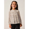 GIRLS HEARTS ALL OVER PRINTED BLOUSE
