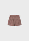 GIRLS CHECKED SKORT