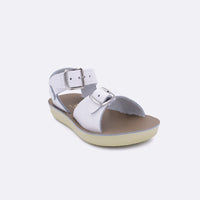 WHITE SUN SAN SALTWATER SURFER SANDAL H&L (VELCRO)