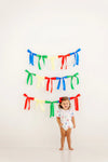 CINDY LOU BUBBLE - PIMA RIBBON REMINDER/WORTH AVE WHITE/RICHMOND RED