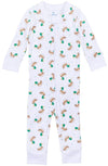 MINI MALLARDS ZIPPER PAJAMAS