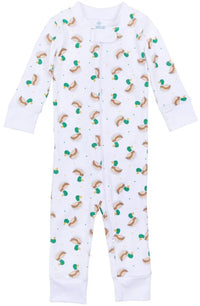 MINI MALLARDS ZIPPER PAJAMAS