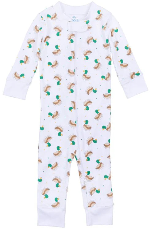 MINI MALLARDS ZIPPER PAJAMAS