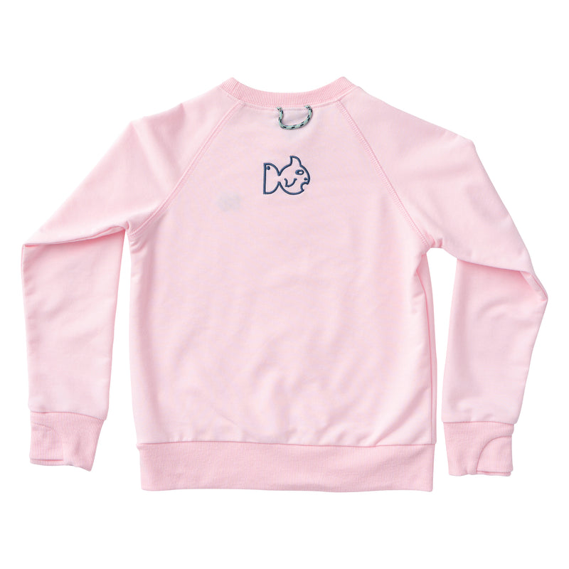 CREW CONTROL SWEATSHIRT IN CHERRY BLOSSOM