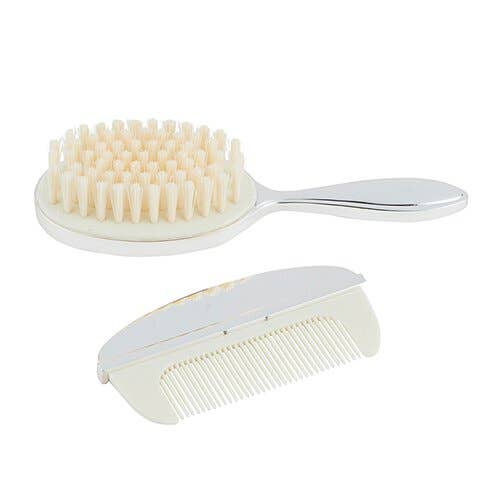 SILVER BRUSH AND COMB KEEPSAKE