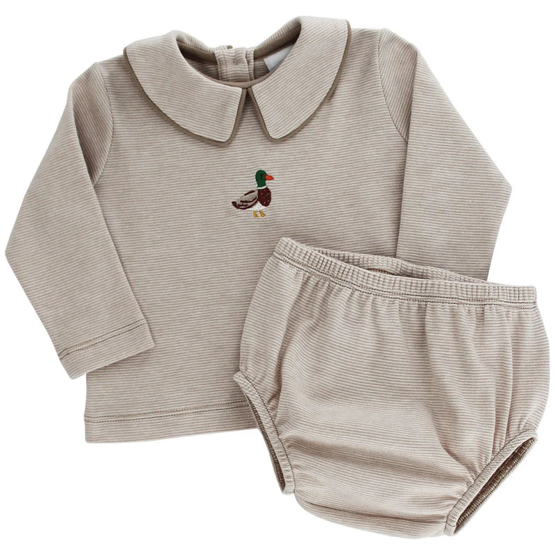MALLARD BABY BOYS DIAPER COVER SET