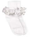 MISTY RUFFLE TURN CUFF SOCK (2143)