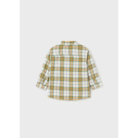 YELLOW PLAID BUTTON DOWN