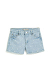 BRITTANY STAR PRINT DENIM SHORT