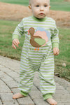 TURKEY TROT BOYS KNIT ROMPER