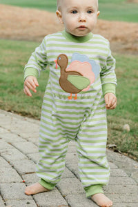 TURKEY TROT BOYS KNIT ROMPER