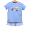 CAR HAULER BOY SHORT SET