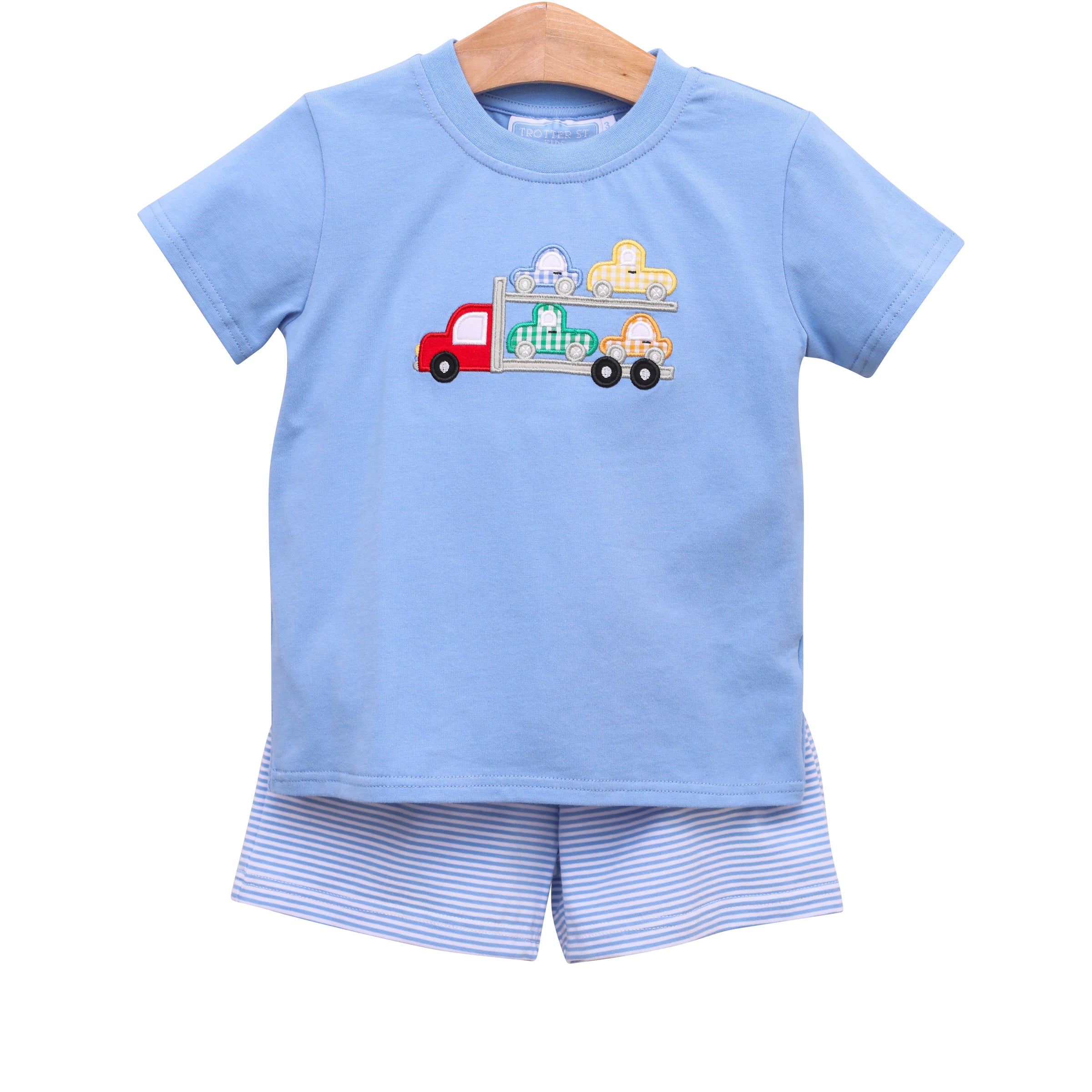 CAR HAULER BOY SHORT SET