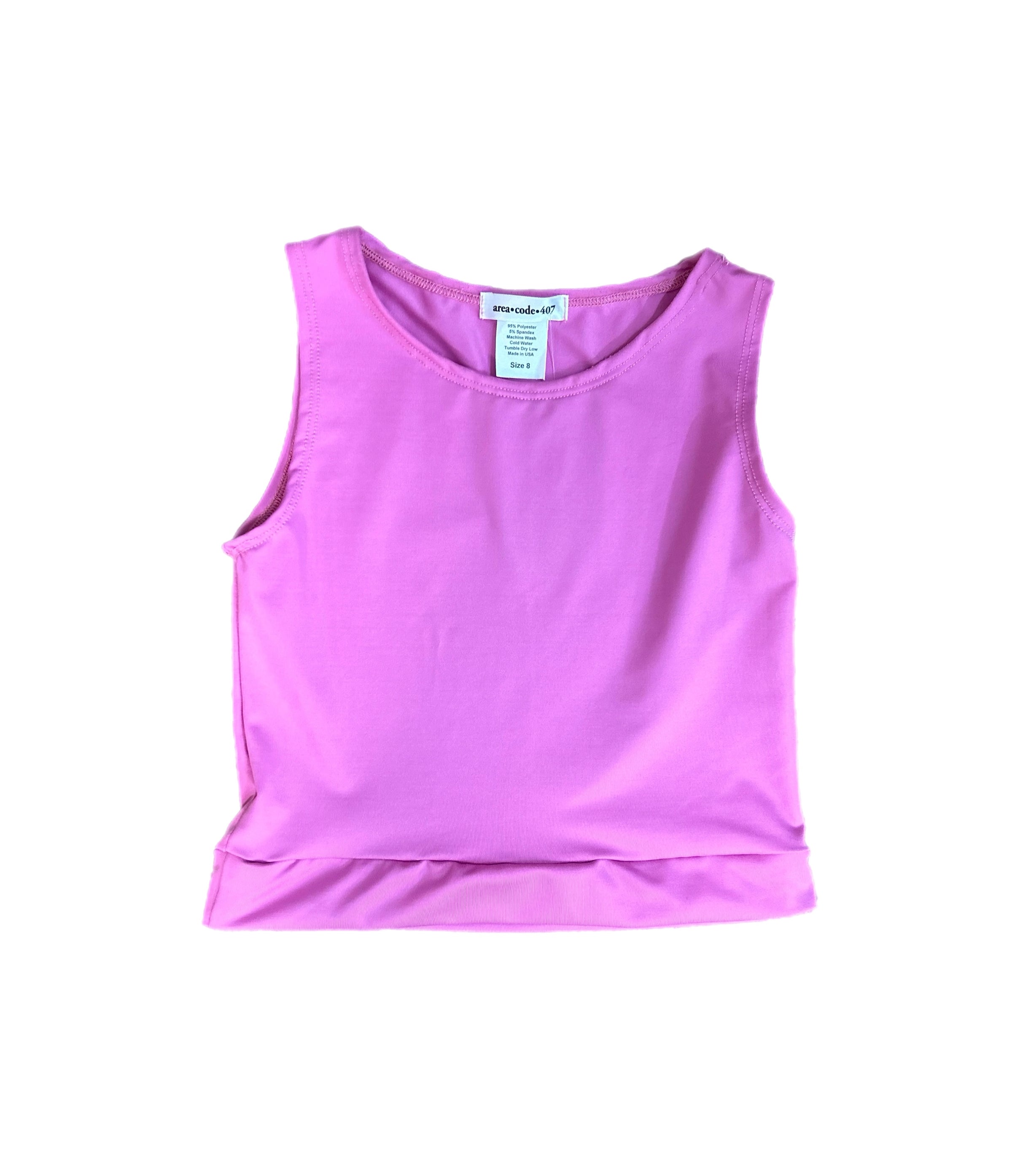 TWEEN PINK TANK