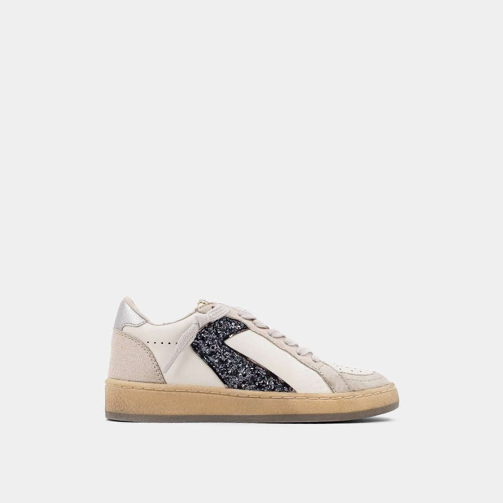 SALMA STEEL GLITTER KIDS SNEAKER