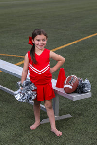CHEER UNIFORM SET - RED