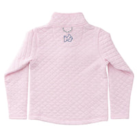 GIRLS QUILTED PULLOVER