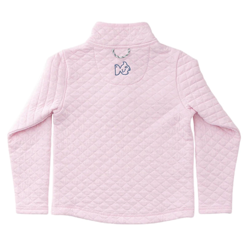 GIRLS QUILTED PULLOVER