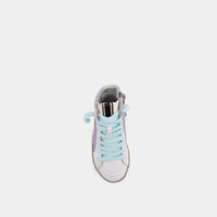 ROONEY METALLIC PURPLE TODDLER SNEAKERS