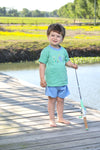 CATCH OF THE DAY BOY SHORT SET