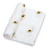 BEE-UTIFUL BABY MUSLIN SWADDLE BLANKET