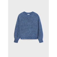 TWEEN BLUE SEQUIN SWEATER