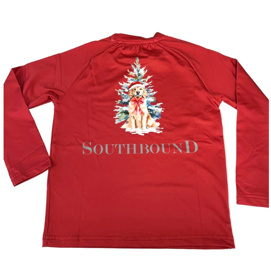 BOYS PERFECT TEE - CHRISTMAS PUP