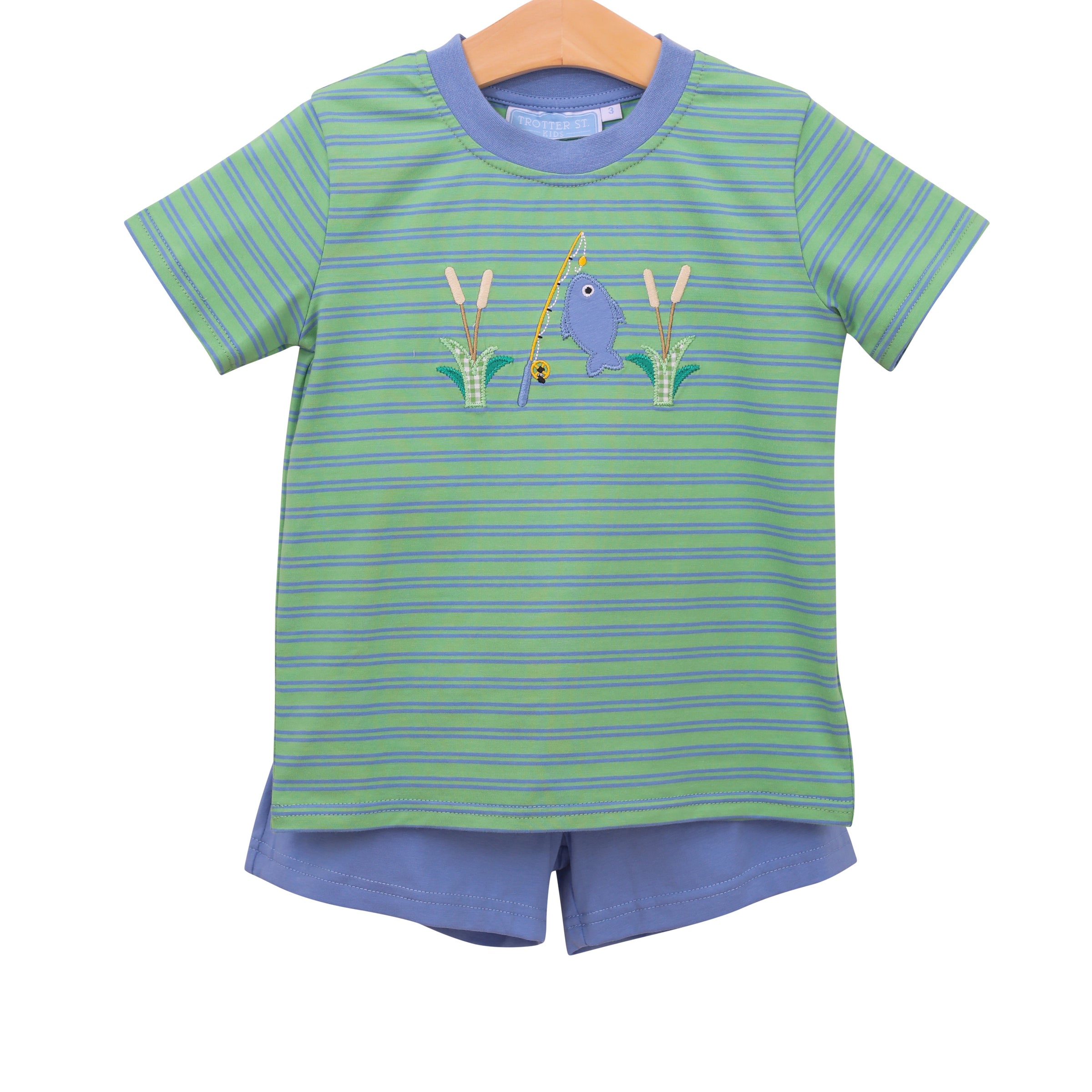 CATCH OF THE DAY BOY SHORT SET