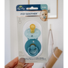 HARBOR + COAST ITZY SOOTHER NATURAL RUBBER PACIFIER SET (2-PACK) 6-18M