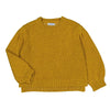 TWEEN MUSTARD SEQUIN SWEATER