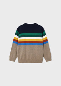 BOYS FALL STRIPED SWEATER