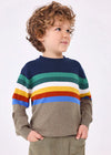 BOYS FALL STRIPED SWEATER