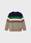 BOYS FALL STRIPED SWEATER