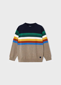 BOYS FALL STRIPED SWEATER