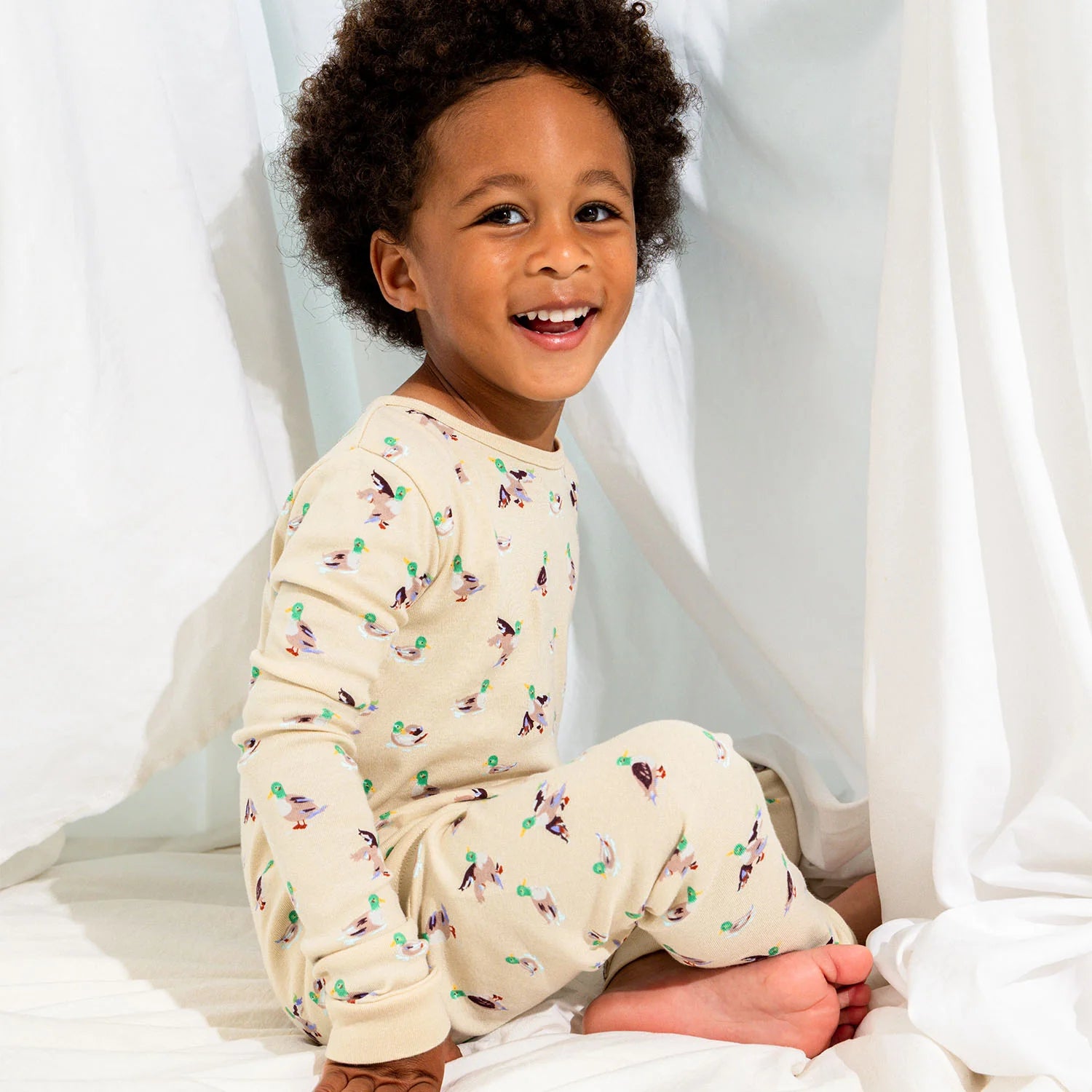 QUACK ME UP ORGANIC COTTON L/S PJ