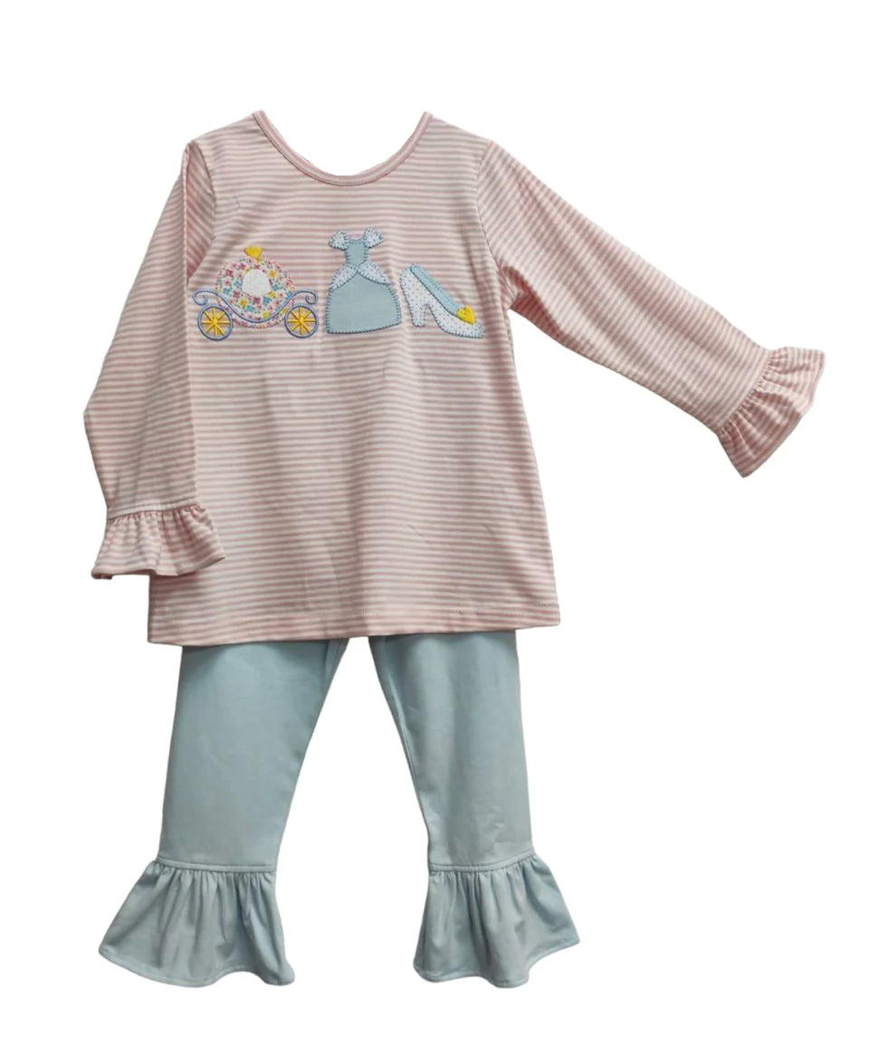 FAIRYTALE RUFFLE PANT SET