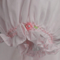 PINK BISHOP SMOCKED DAYGOWN WITH PEARLS