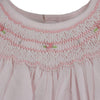 PINK BISHOP SMOCKED DAYGOWN WITH PEARLS
