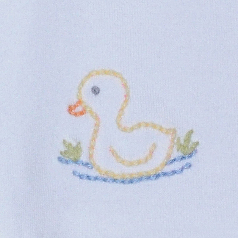 WHITE BRENNAN BOY DIAPER SET - DUCKIES
