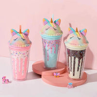 UNICORN SCOOP CONE TUMBLER - PINK