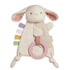 BUNNY BITZY CRINKLE SENSORY TOY WITH TEETHER